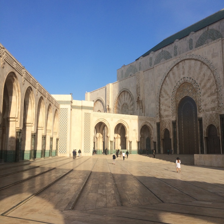 Mesquita Hassan II Mosque em Casablanca, Marrocos